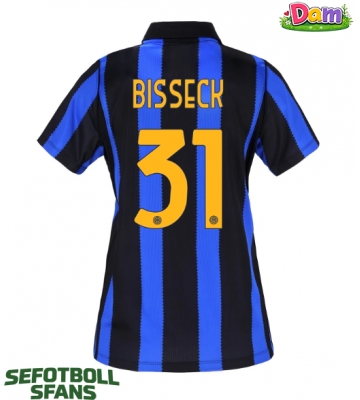Inter Milan Yann Bisseck #31 Hemmatröja Kvinnor 2026-27 Kortärmad